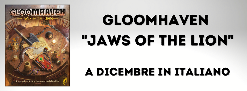 Gloomhaven "Jaws of the Lion" in italiano